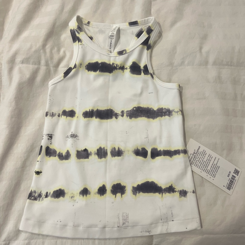 Lululemon Align waist-length racer back tank top size 4